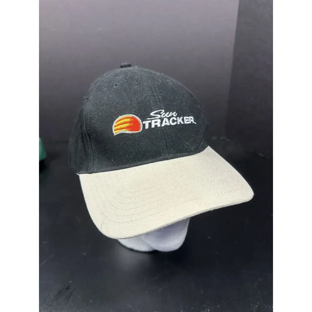 Sun Tracker Boats‎ Logo Promo Hat Cap black beige
